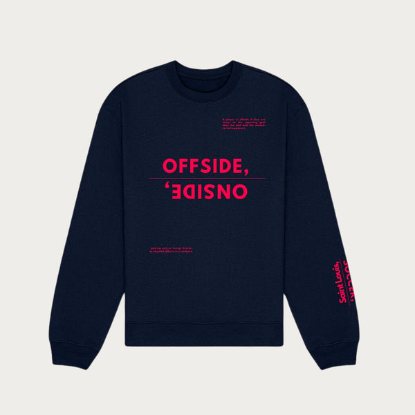 " Offside, " Heavyweight Crewneck Sweatshirt