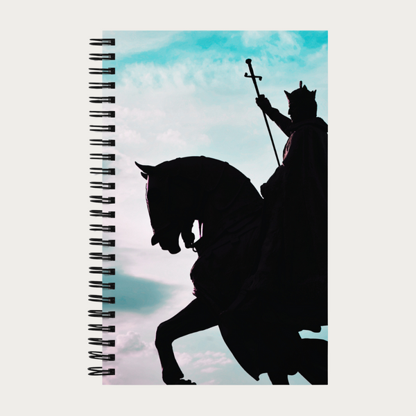 King Louie IX Spiral notebook