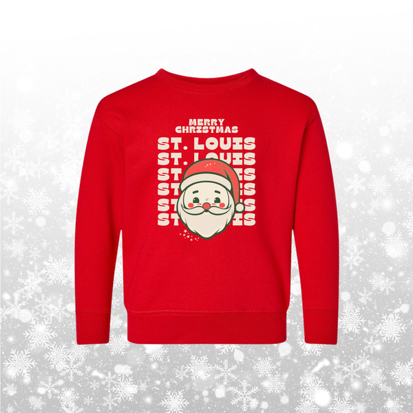 Merry Christmas St. Louis Toddler Crewneck