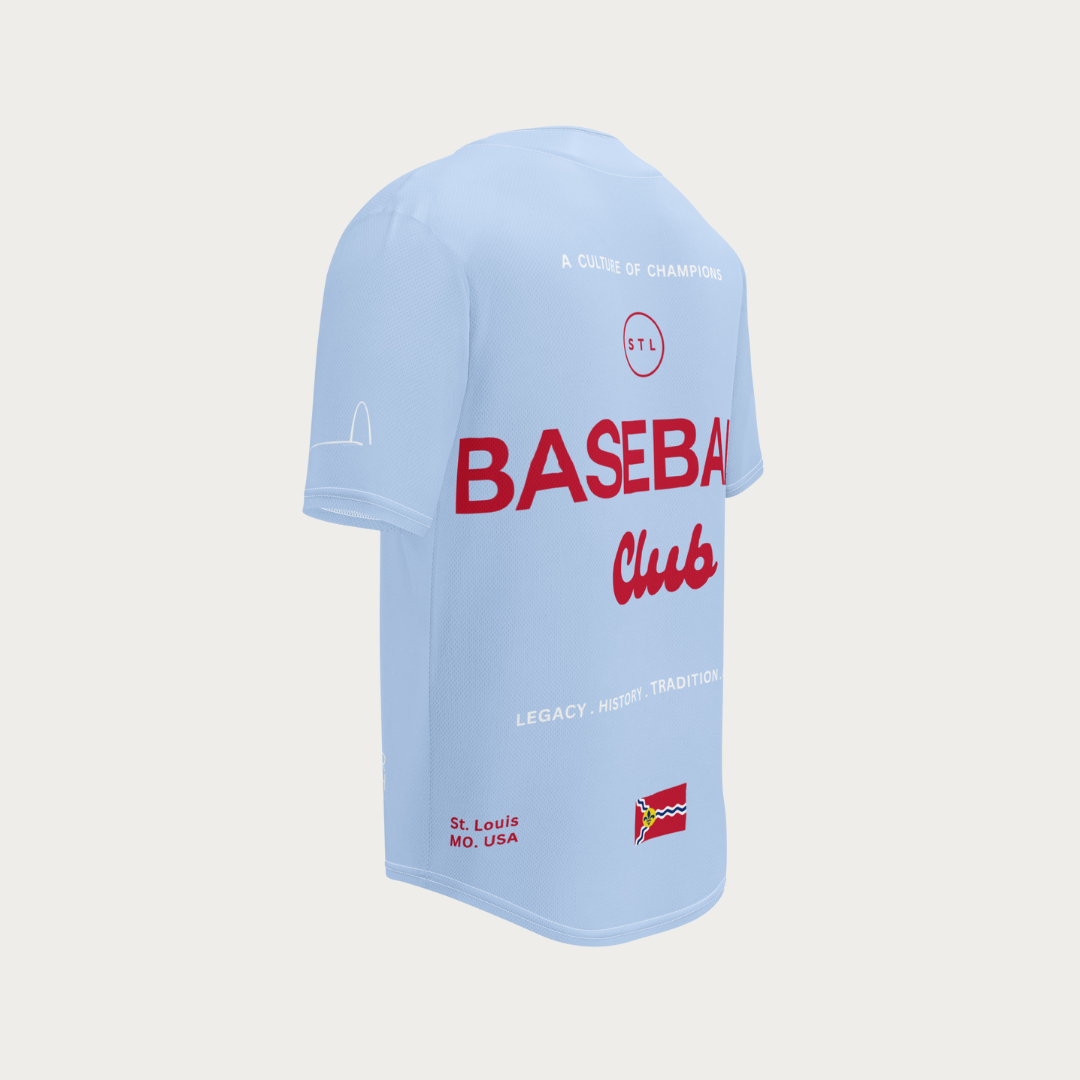 Baby Blue  STL Baseball jersey