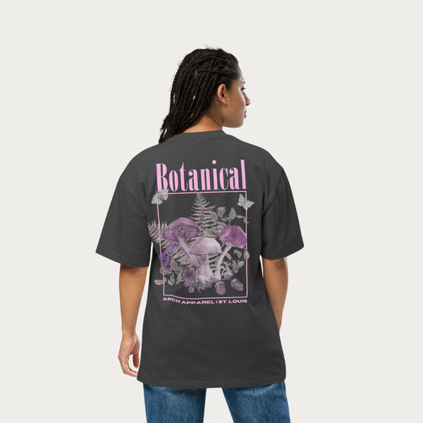 Botanical Oversized faded t-shirt