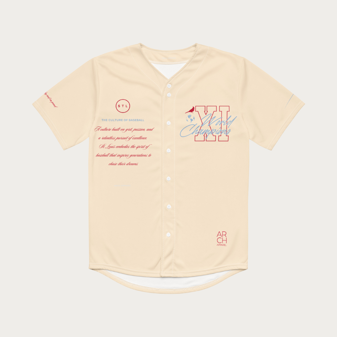 Champagne STL Baseball jersey