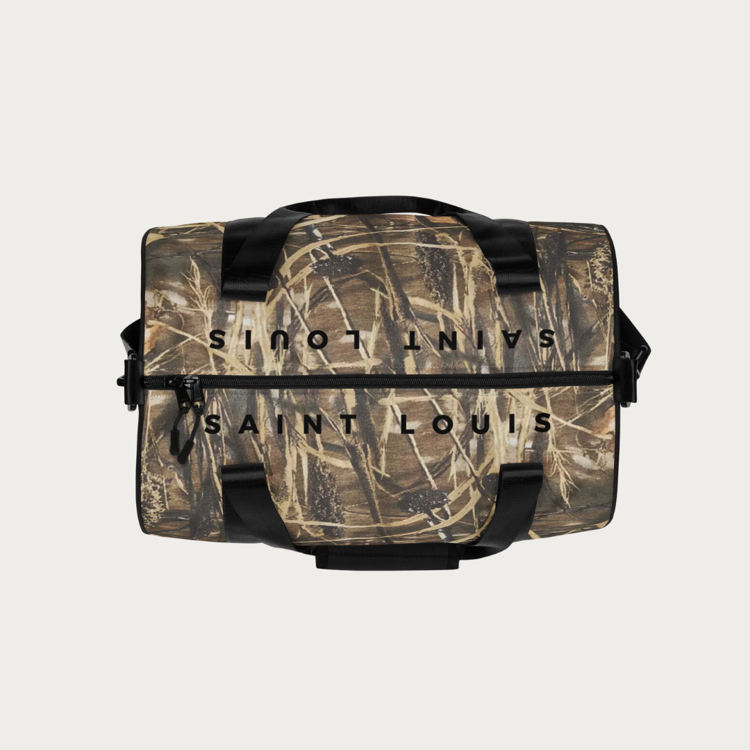Camo gym bag