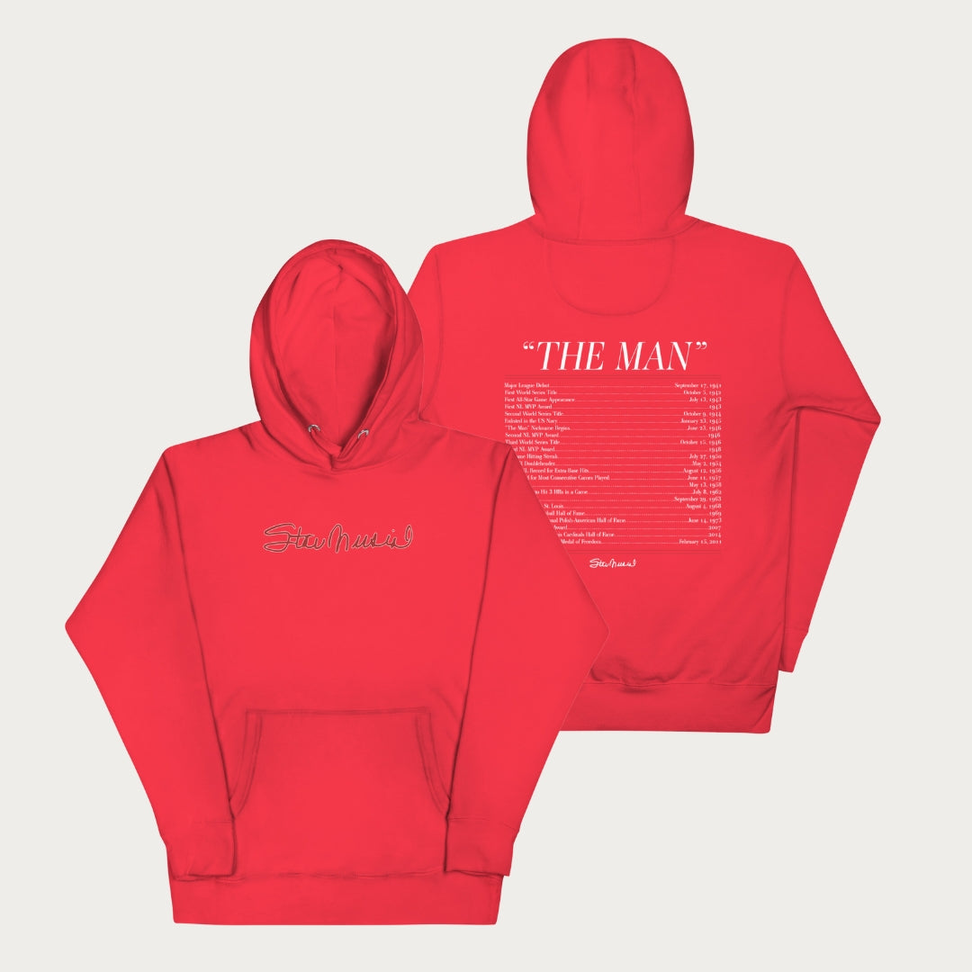 Stan Musial THE MAN Unisex Hoodie