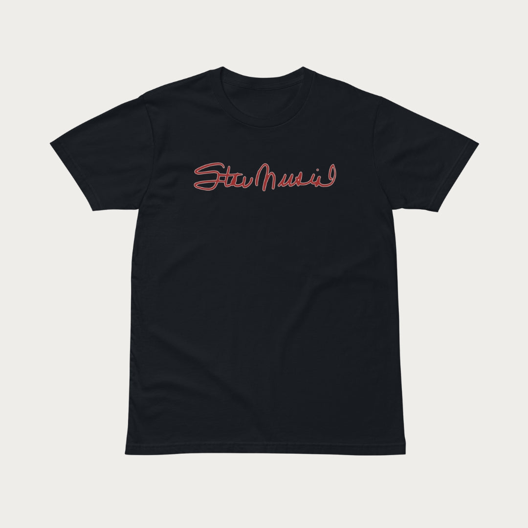 Stan Musial signature premium tee