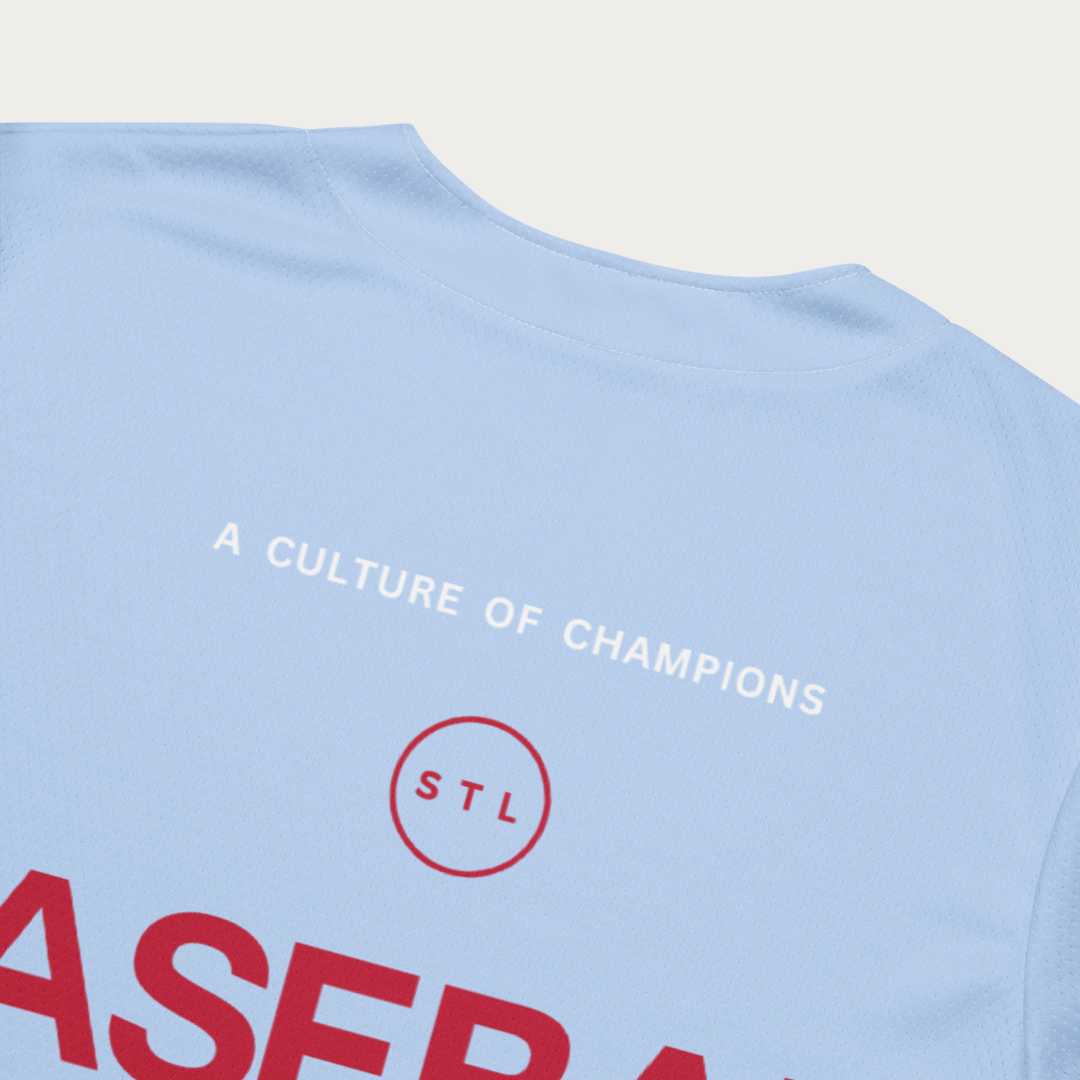 Baby Blue  STL Baseball jersey