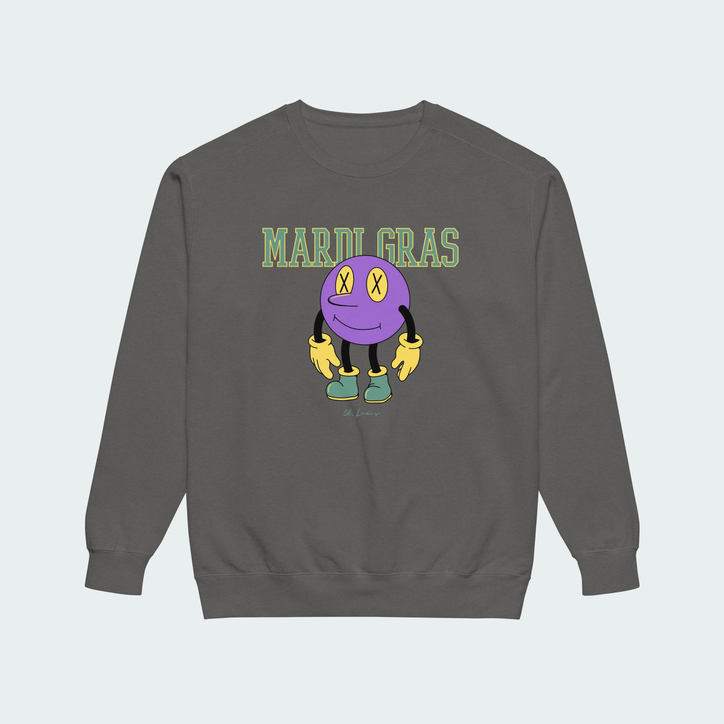 Party Boy garment-dyed sweatshirt