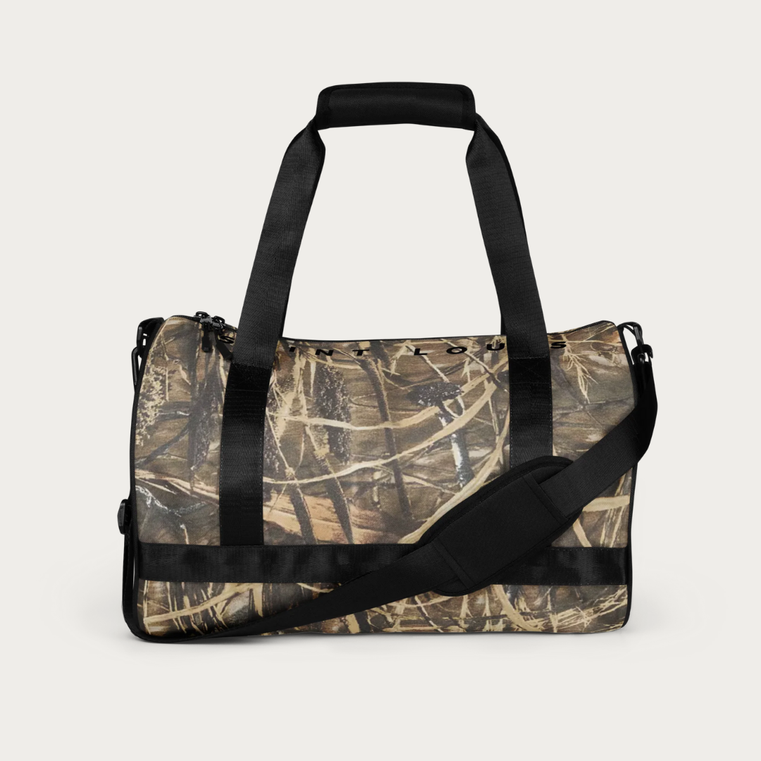 Camo gym bag
