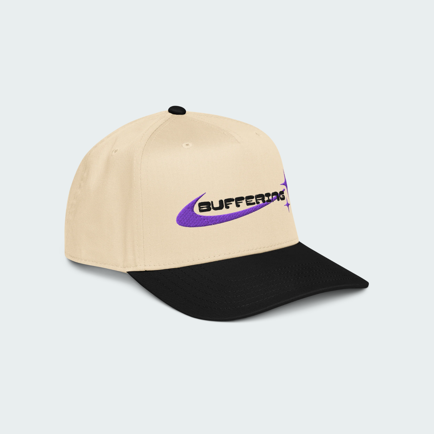 Buffering 5 panel cap