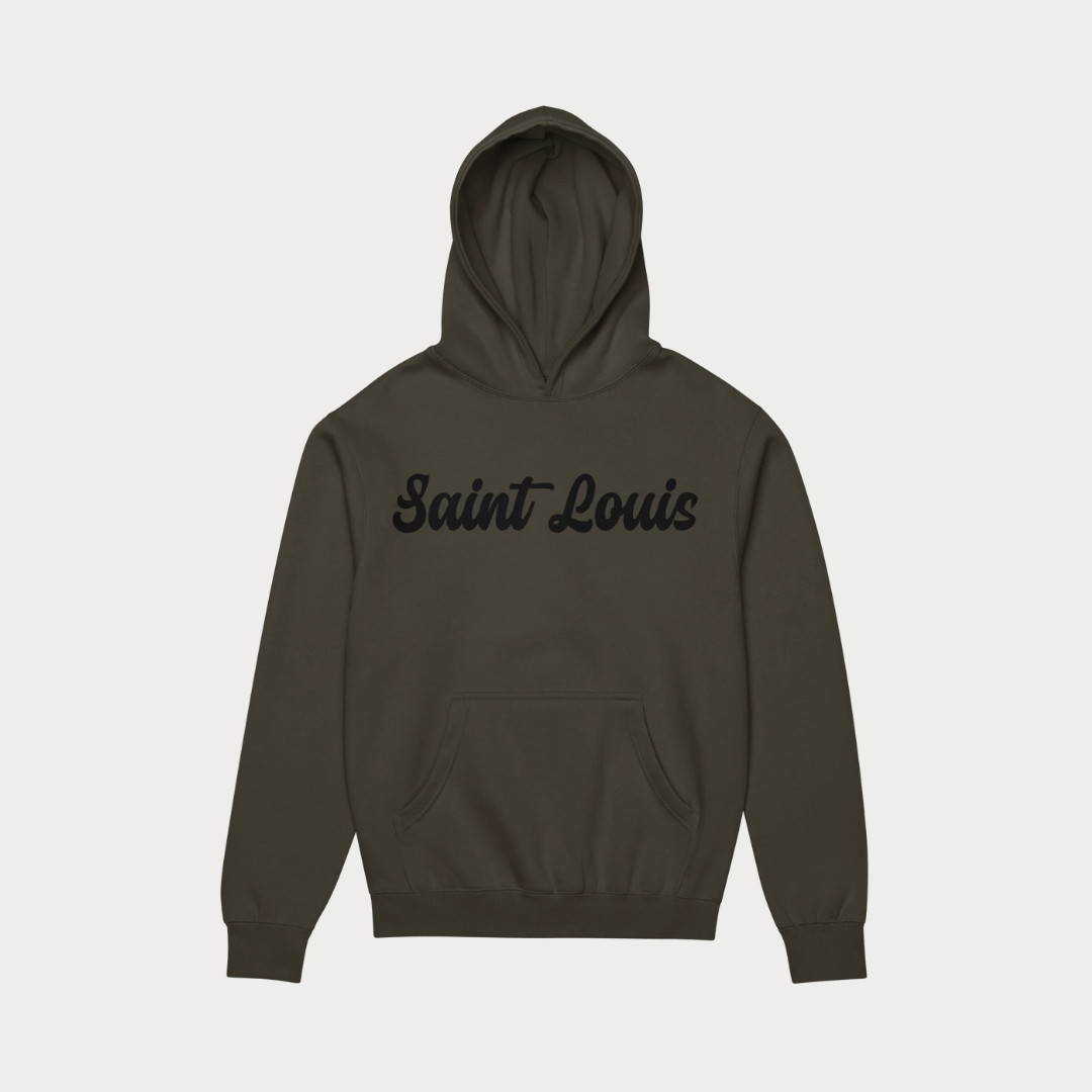 Athletic Blackout box hoodie