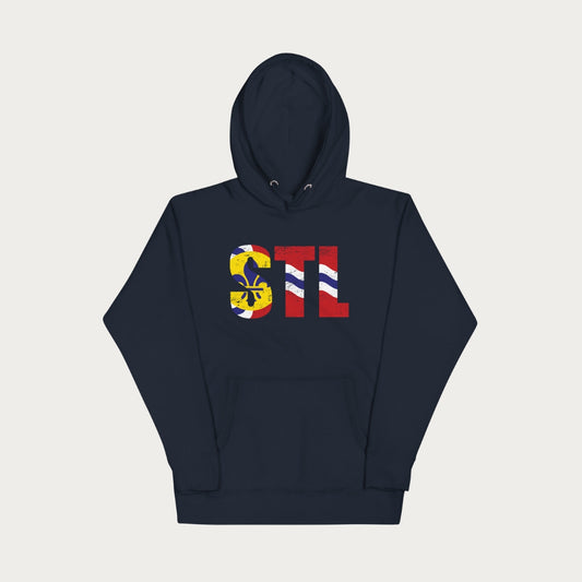 STL Flag Unisex Hoodie