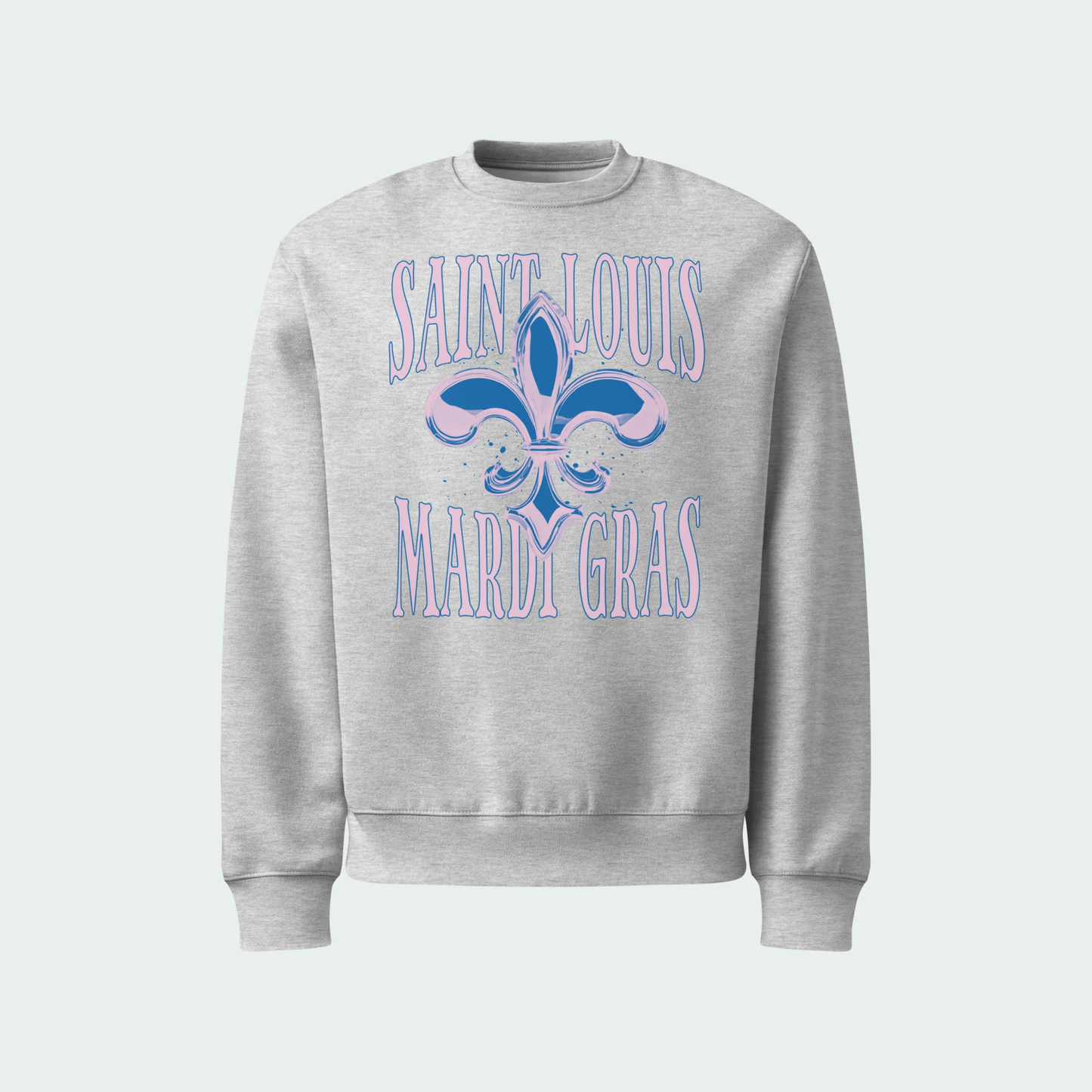 Fleur de Lis Oversized sweatshirt