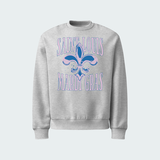 Fleur de Lis Oversized sweatshirt