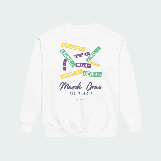 Soulard streets garment-dyed sweatshirt