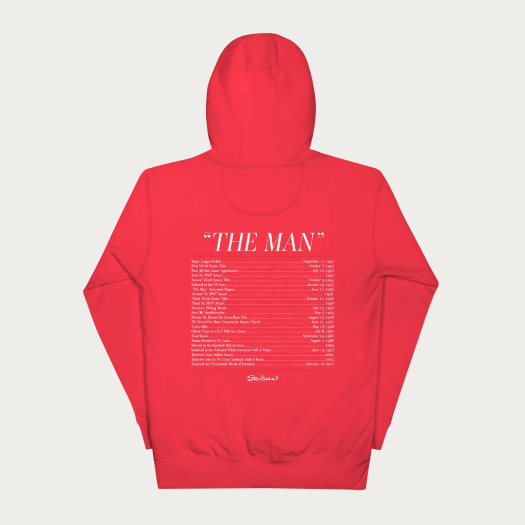 Stan Musial THE MAN Unisex Hoodie