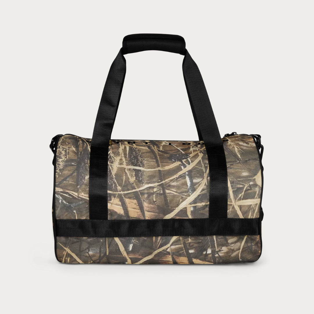 Camo gym bag