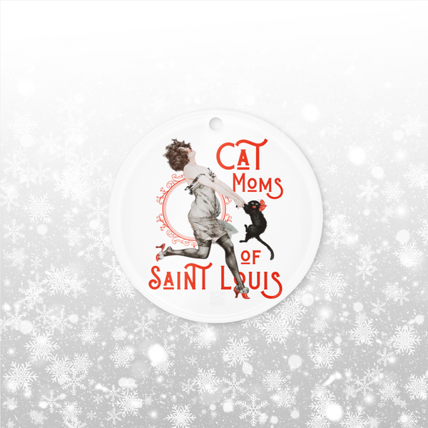 Cat Moms of St. Louis Acrylic ornament