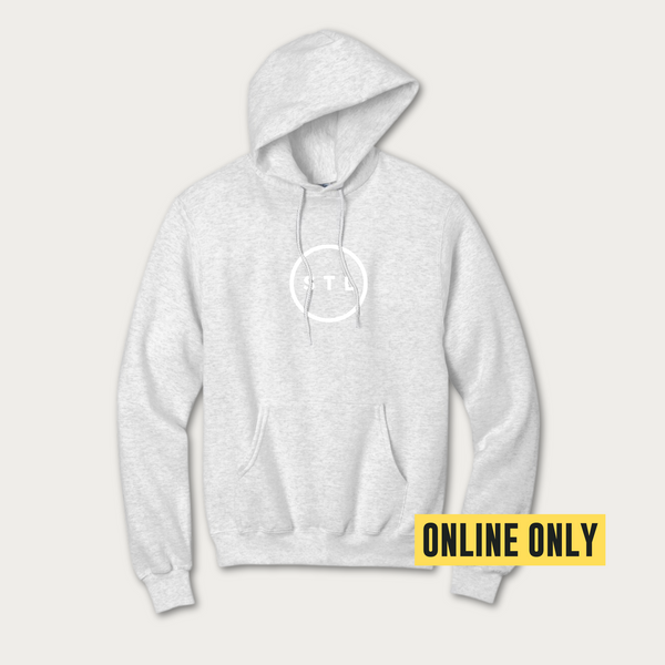 Embroidered Centered City Circle Champion Hoodie