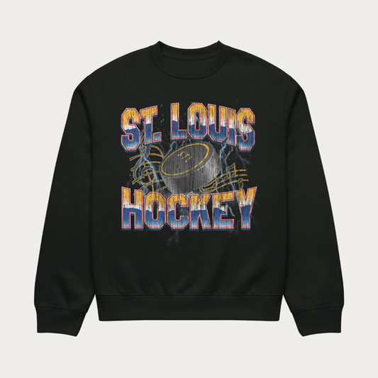 Retro Puck Oversized heavyweight sweatshirt