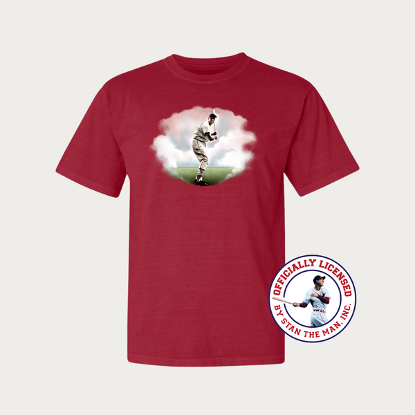 Stan Musial Watercolor Structured Tee