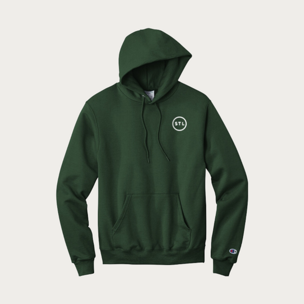 Embroidered City Circle Champion Hoodie