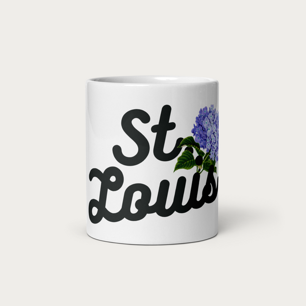 St. Louis Hydrangea Coffee Mug