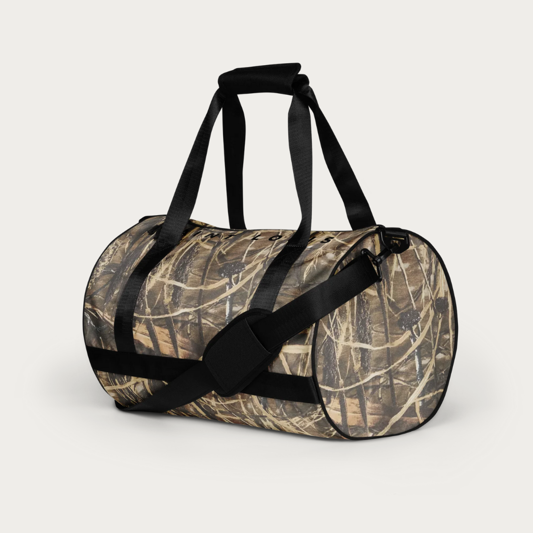 Camo gym bag