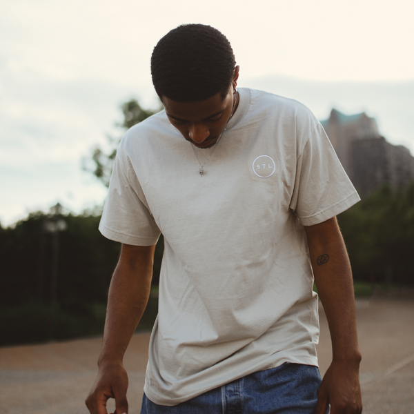 Embroidered City Circle Tee