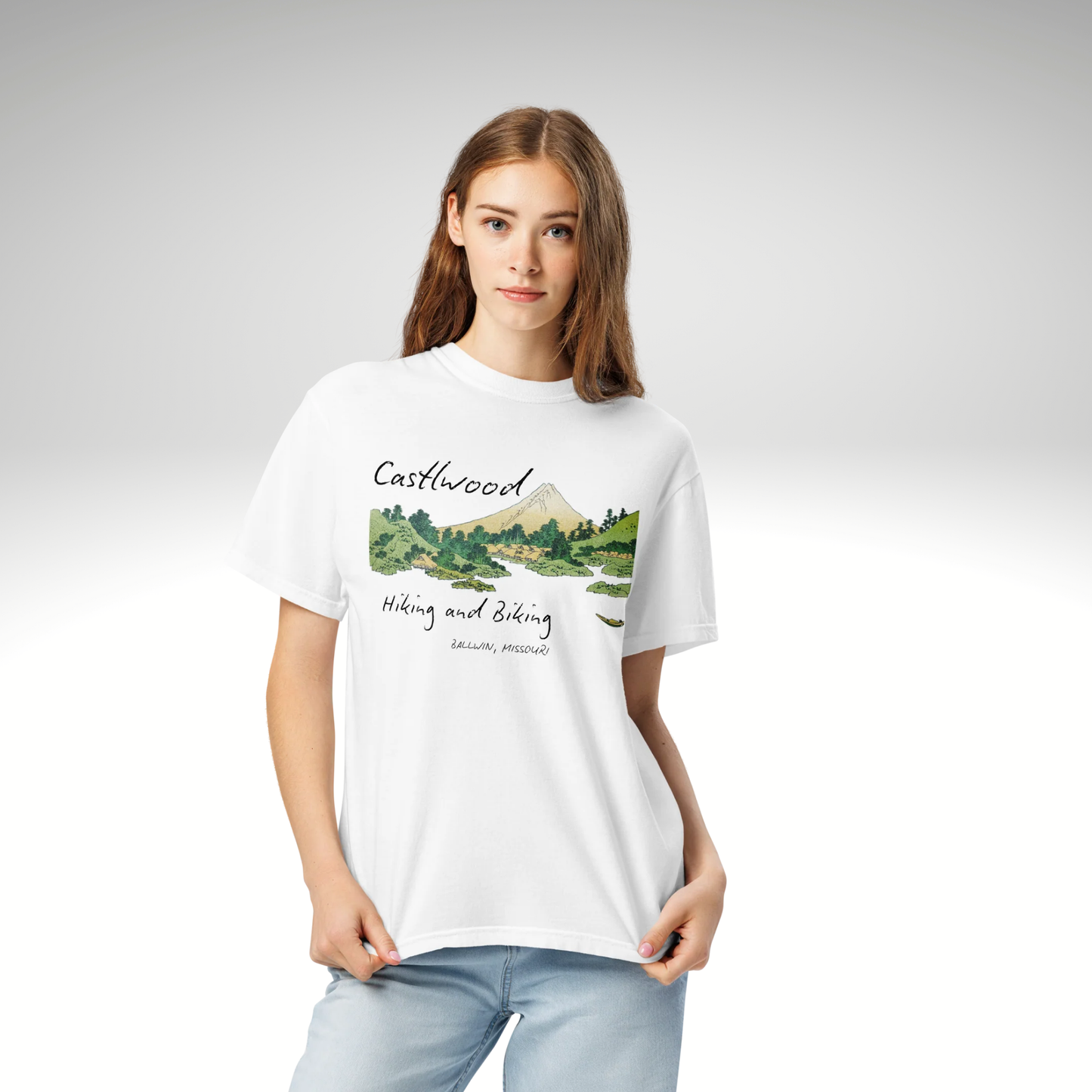 Castlewood garment-dyed t-shirt