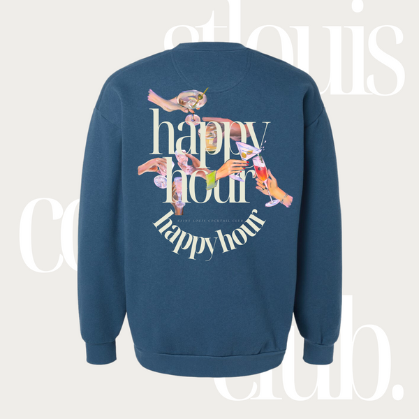 Happy Hour Crewneck Sweatshirt