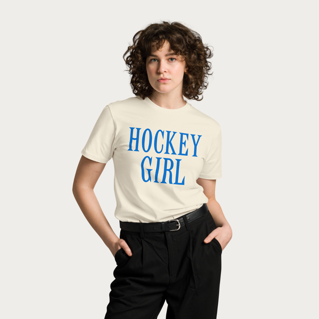 Hockey GIRL premium unisex t-shirt