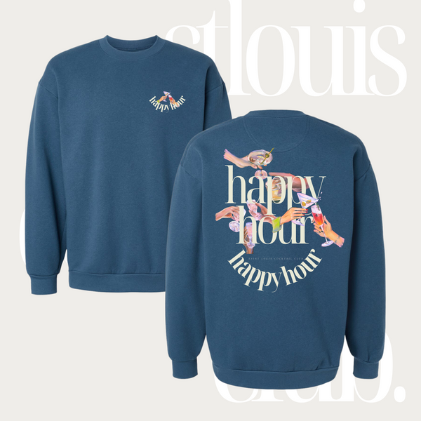 Happy Hour Crewneck Sweatshirt