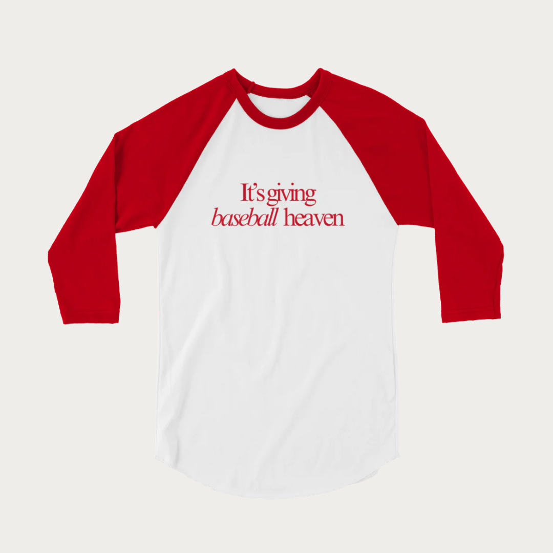 3/4 sleeve raglan shirt