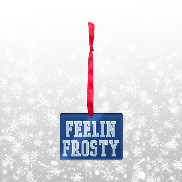 Feelin Frosty Acrylic ornament