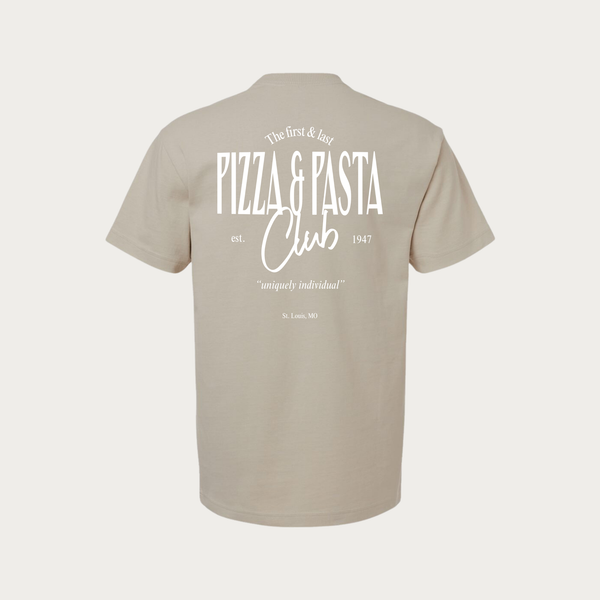 Pizza & Pasta Super Heavyweight Tee