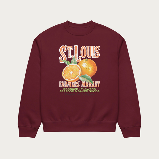 Farmers Market Oversized heavyweight sweatshirt