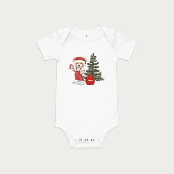 Holiday Bear onesie