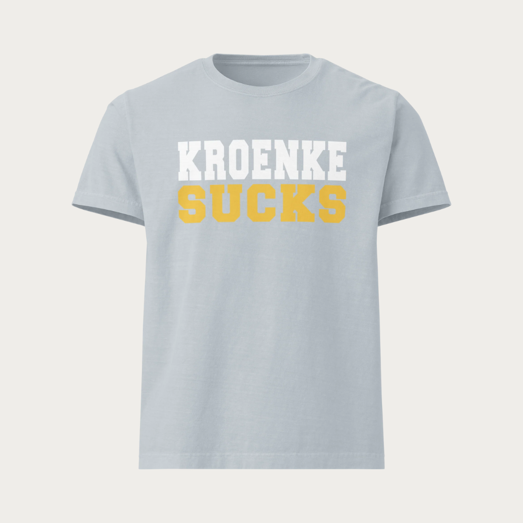 Kroenke Sucks Unisex oversized t-shirt