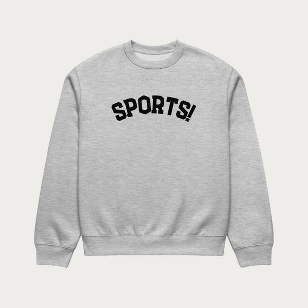 SPORTS! Oversized heavyweight sweatshirt