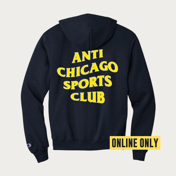 Anti Chicago Sports Club Hockey Hoodie
