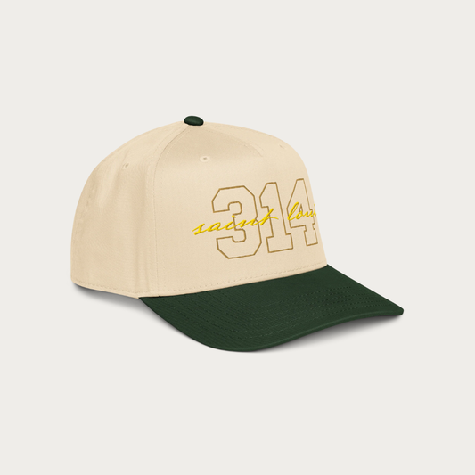 314 script 5 panel cap