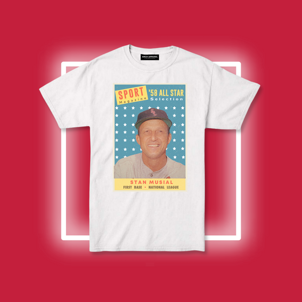 Stan Musial Magazine Cover Tee