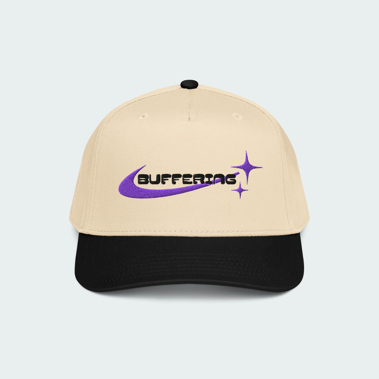 Buffering 5 panel cap