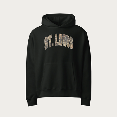 Camo Collegiate Oversized heavyweight hoodie