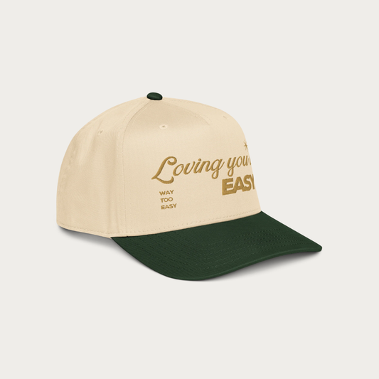 Loving you 5 panel cap
