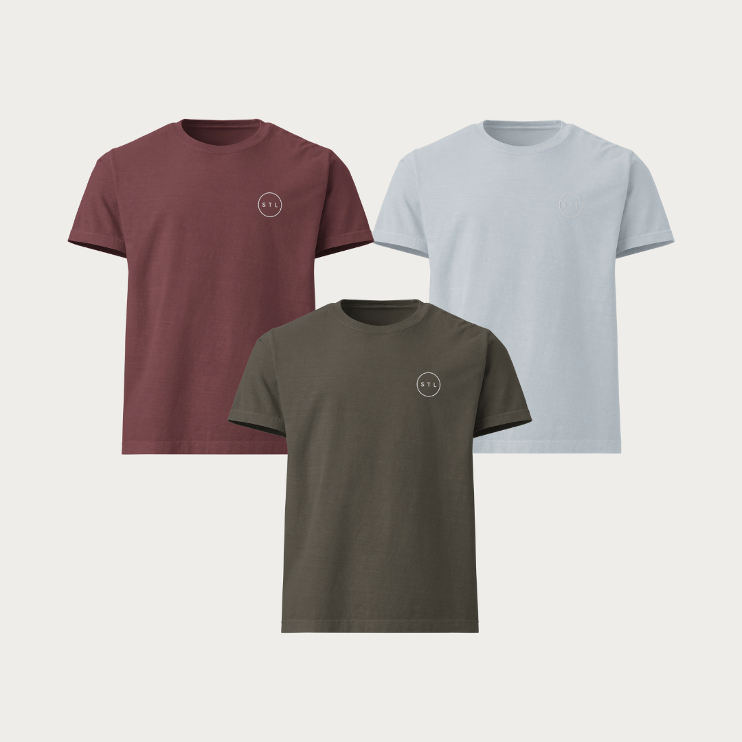 Embroidered City Circle Unisex oversized t-shirt