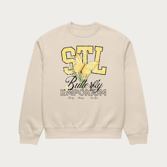 Butterfly Emporium Oversized heavyweight sweatshirt