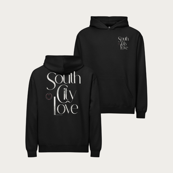 South City Love box hoodie