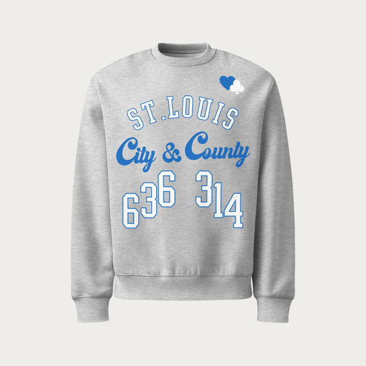 City & County Oversized heavyweight sweatshirt