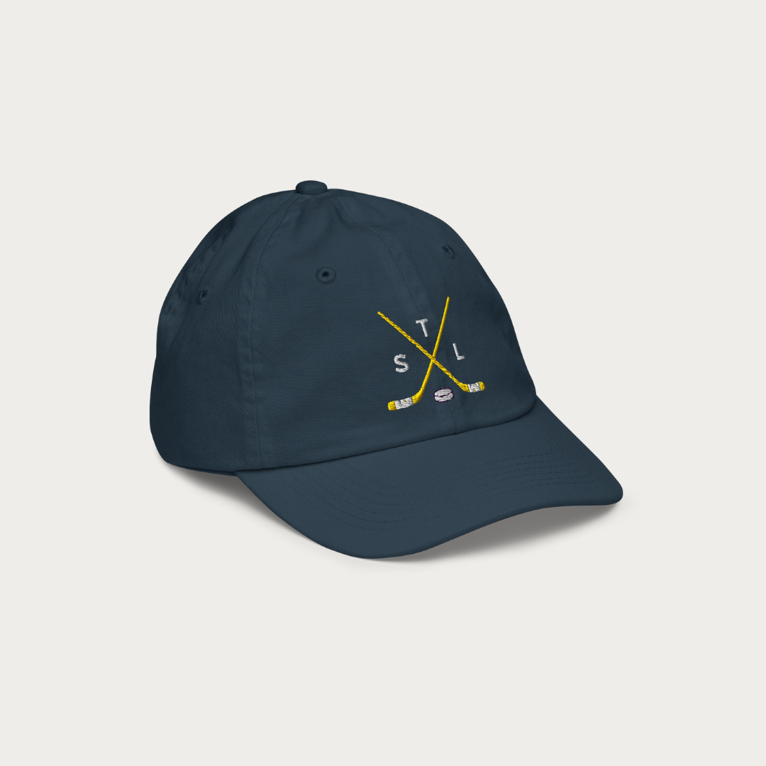 Crossed Sticks Youth baseball cap